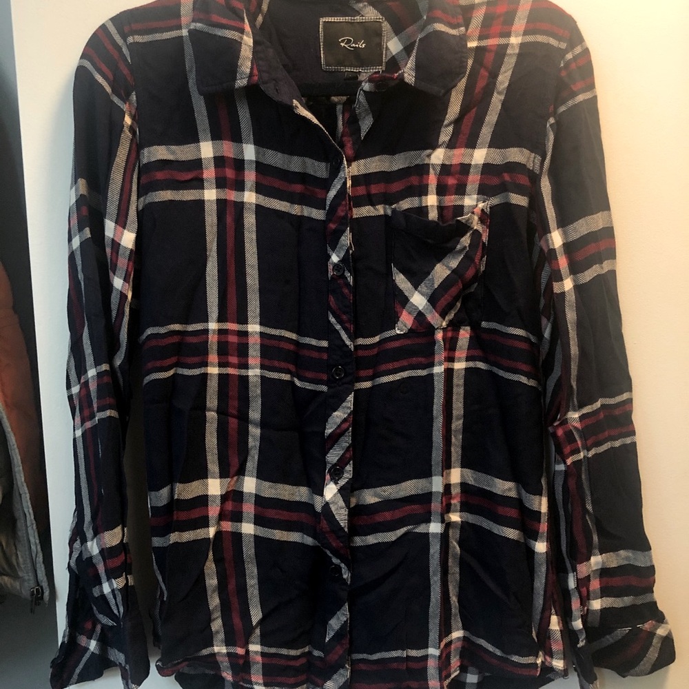 Plaid Rails Flannel